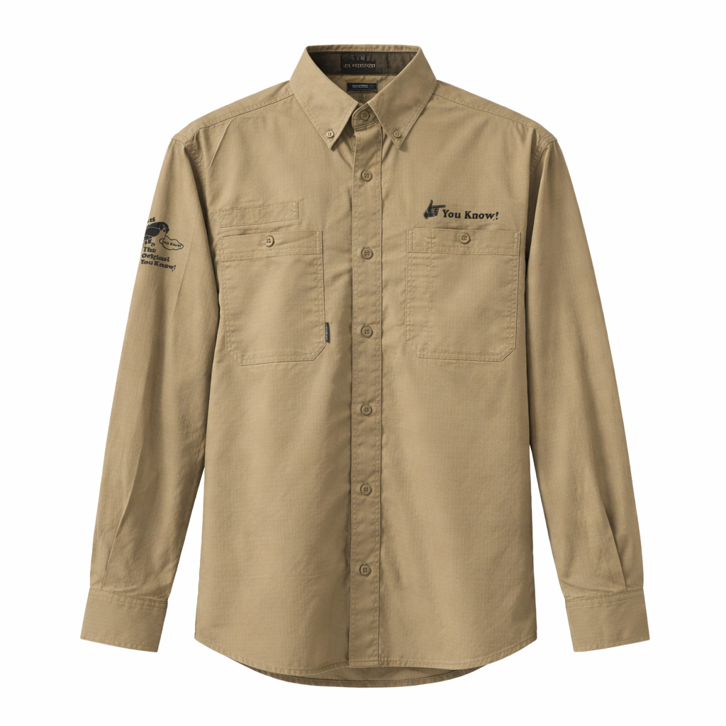 You Know! Dri Duck Craftsman Woven Work Shirt