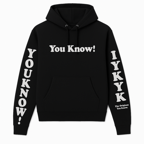 You Know! Men’s Heavyweight Sweatshirt (Black)