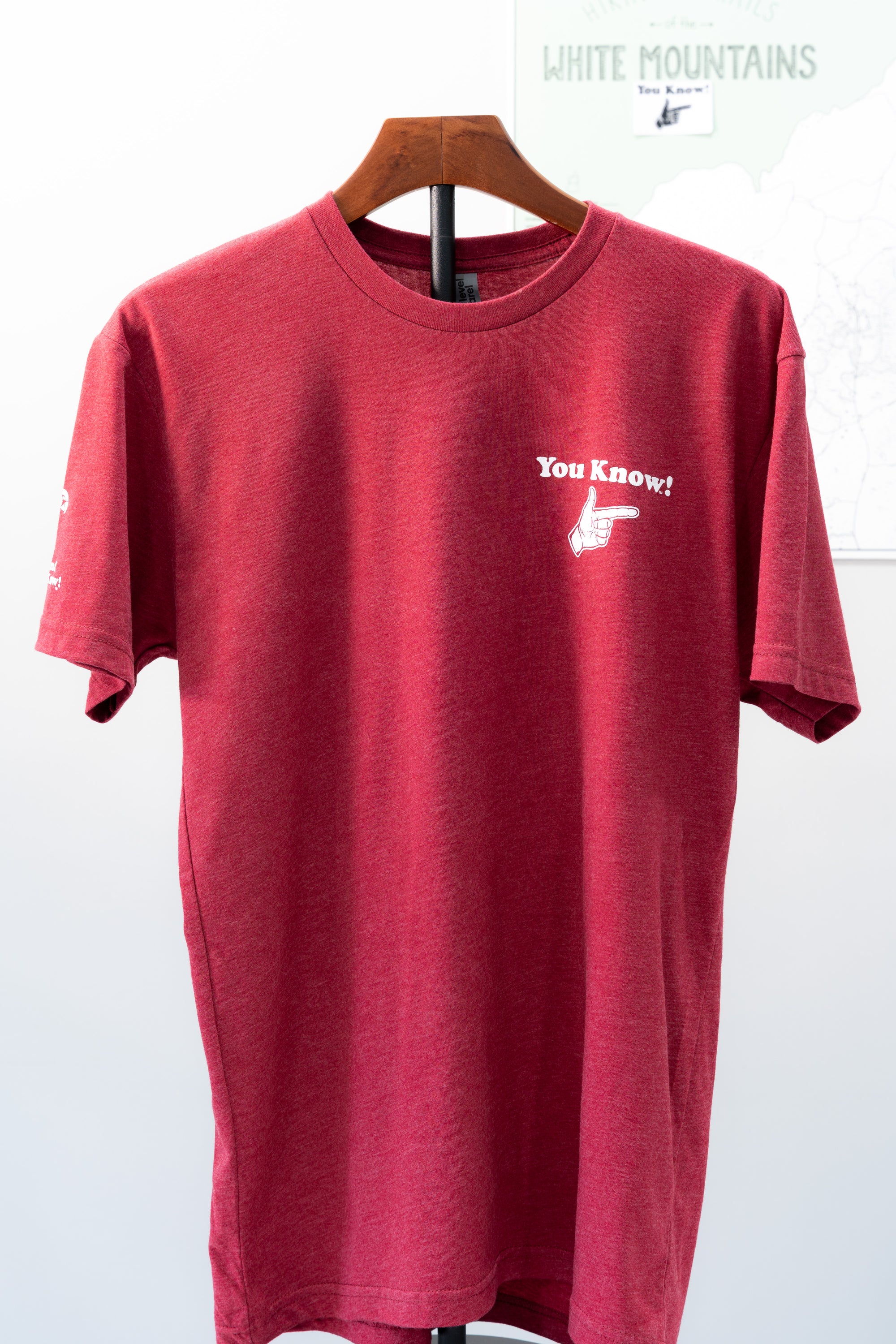You Know! Original Logo Tee (Cardinal)