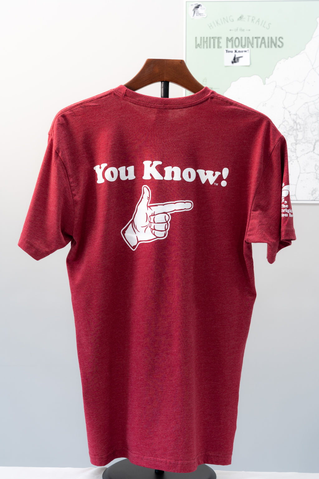 You Know! Original Logo Tee (Cardinal)