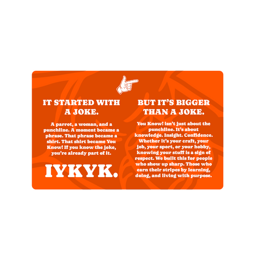 You Know Gift Card