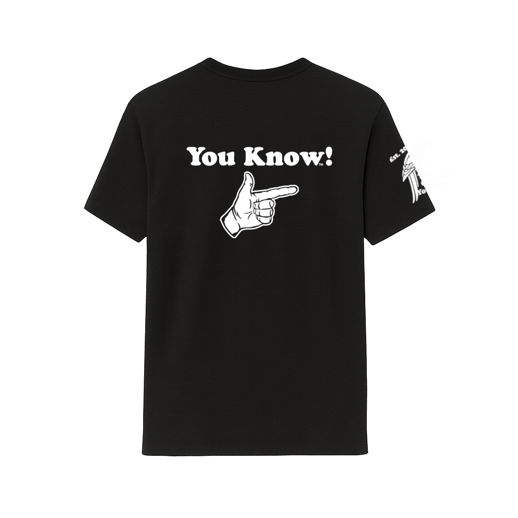 You Know! Original Logo Tee (Black)