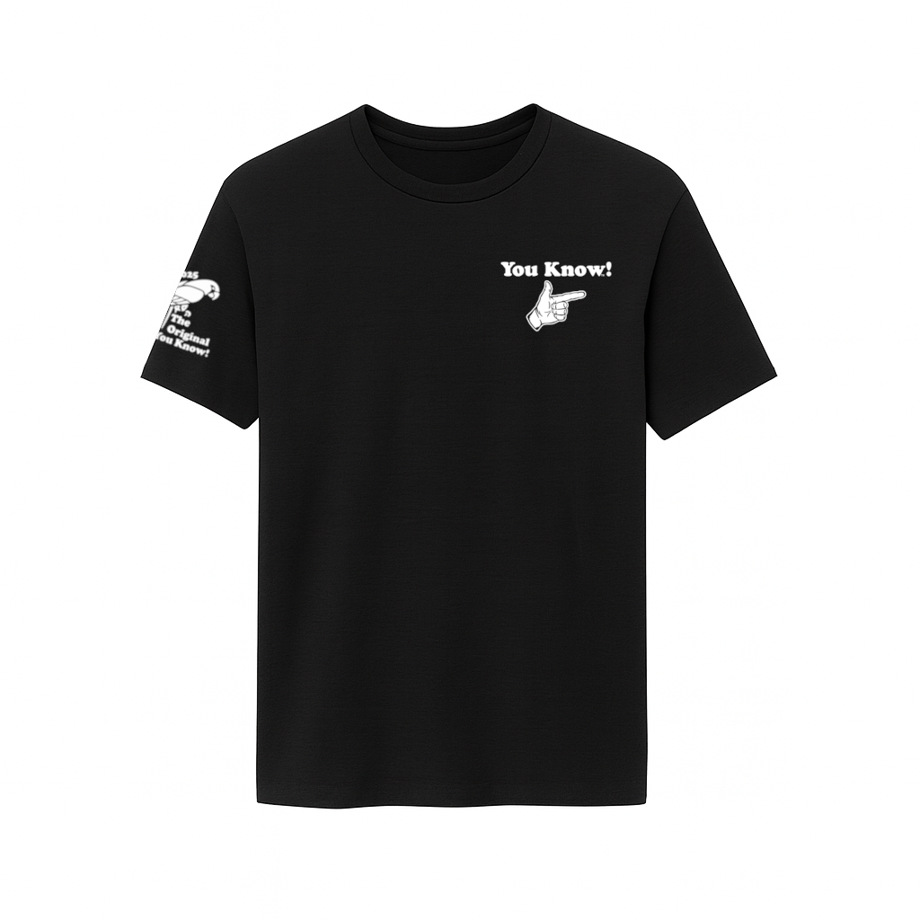 You Know! Original Logo Tee (Black)