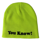 You Know! Knit Beanie in Green