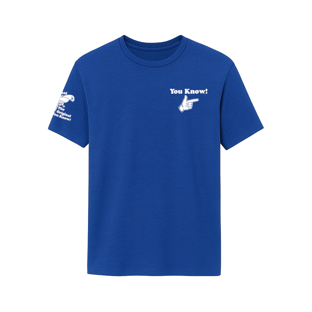You Know! Original Logo Tee (Royal)