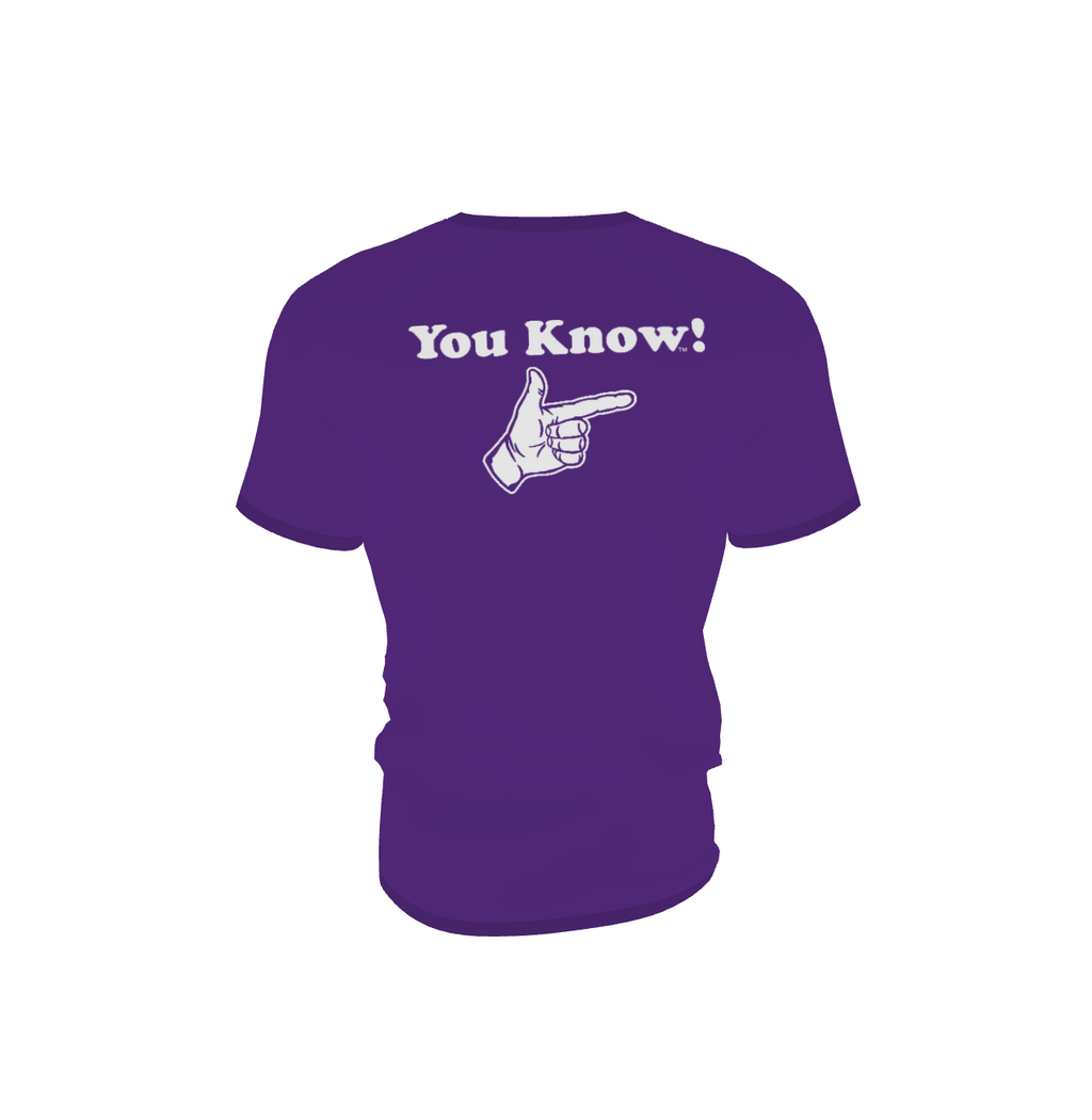You Know! Original Logo Tee (Purple Rush)