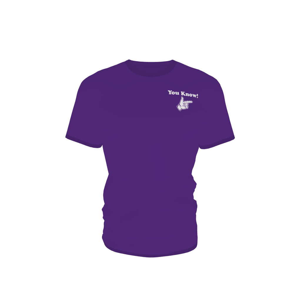 You Know! Original Logo Tee (Purple Rush)