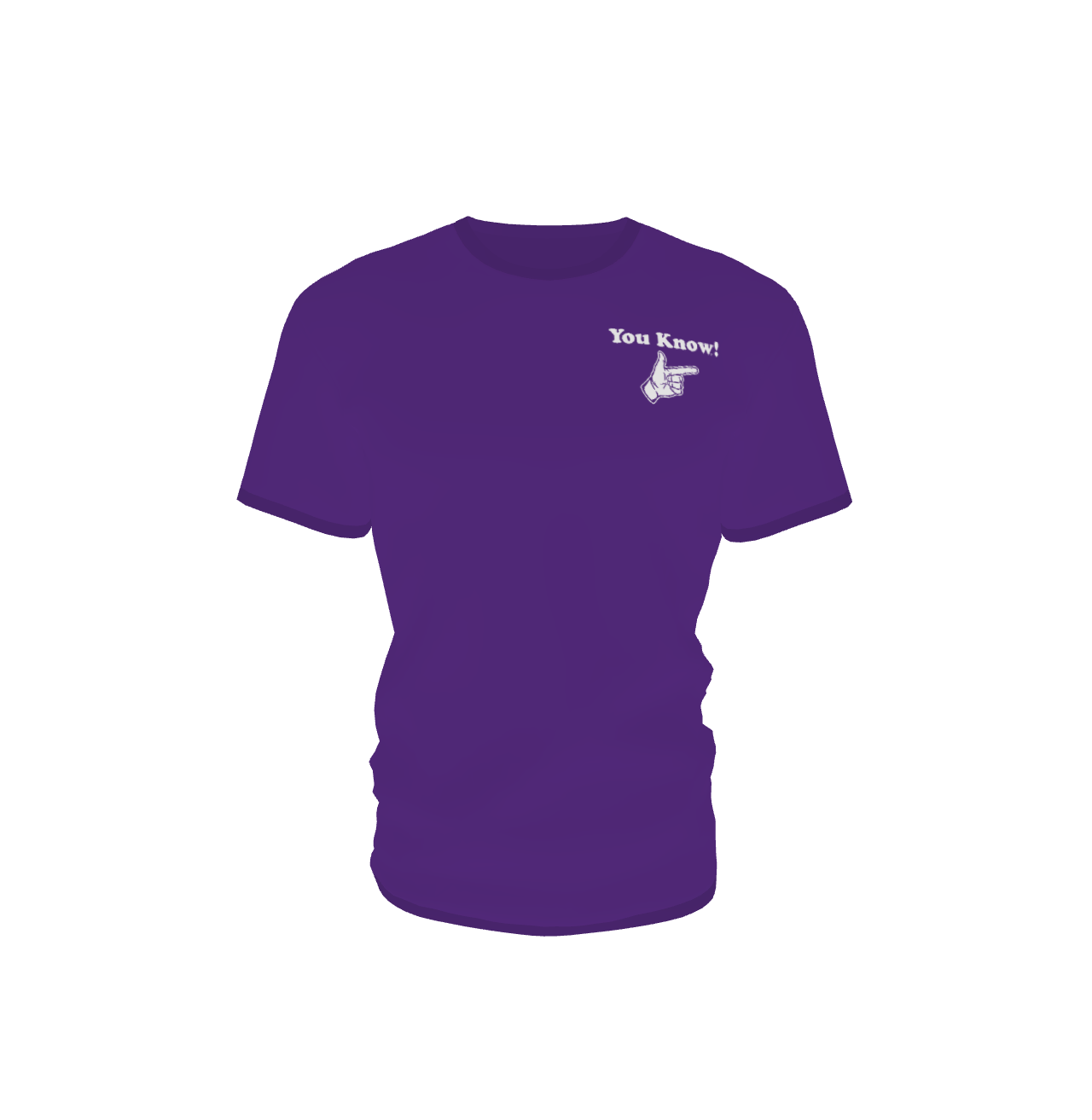 You Know! Original Logo Tee (Purple Rush)