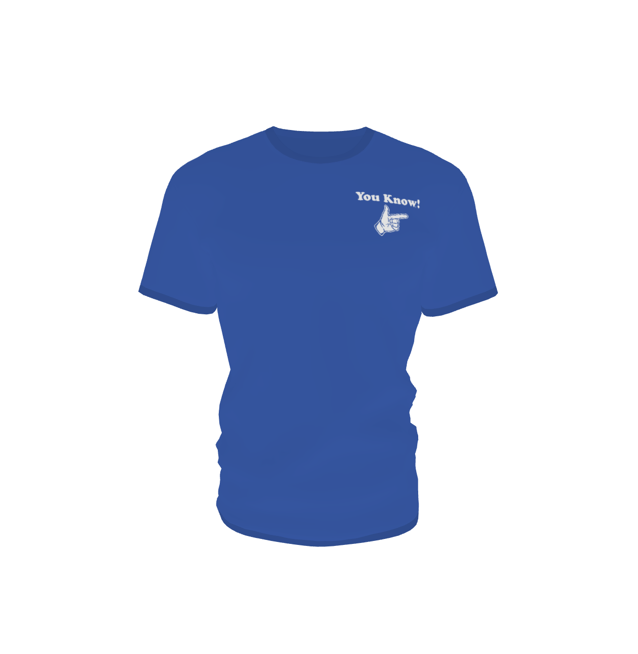 You Know! Original Logo Tee (Cool Blue)