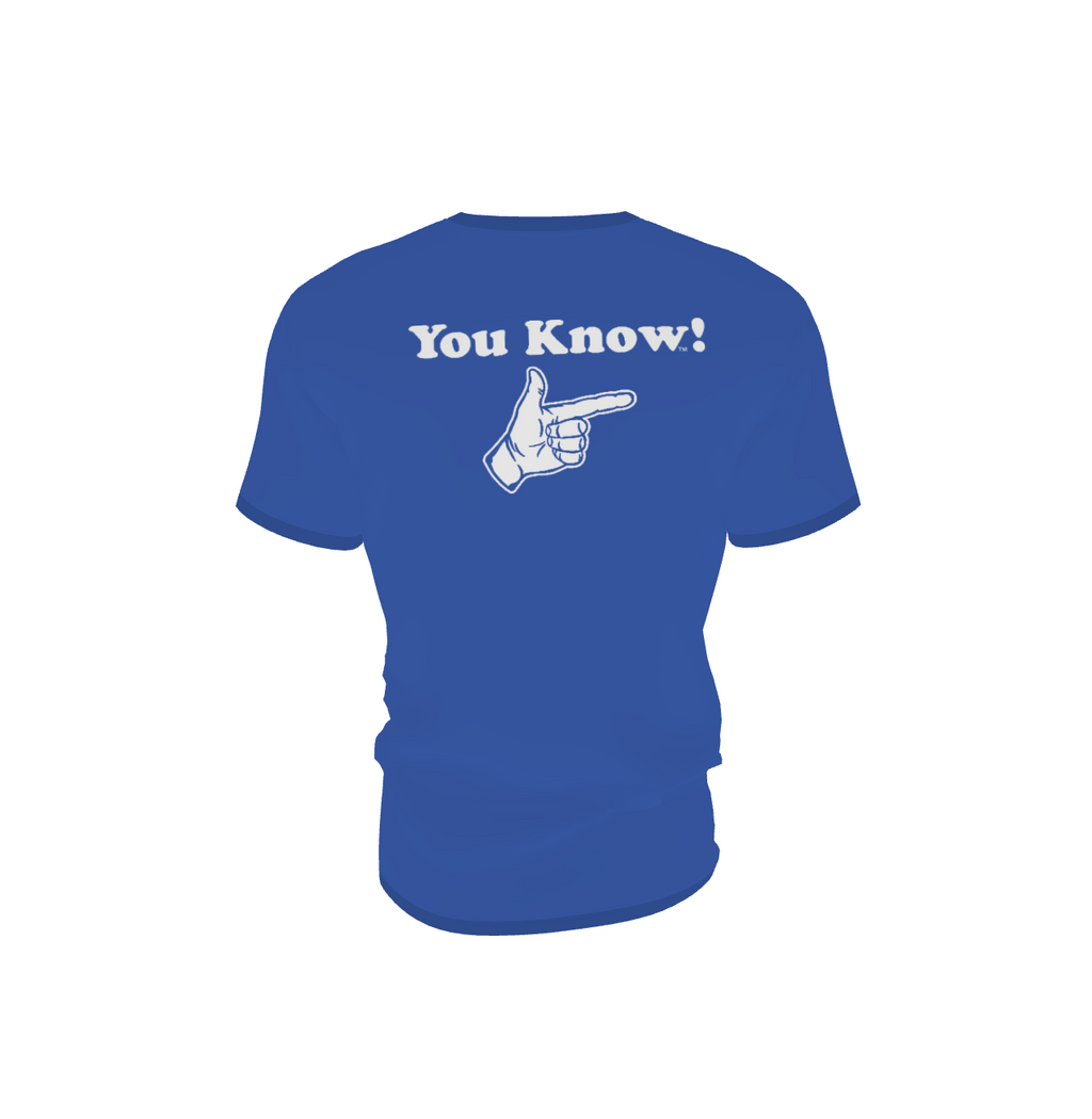 You Know! Original Logo Tee (Cool Blue)