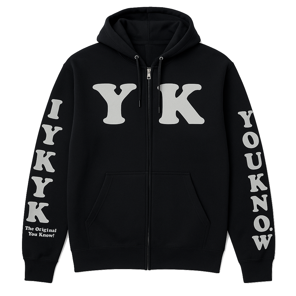 You Know! Men’s Full-Zip Hoodie