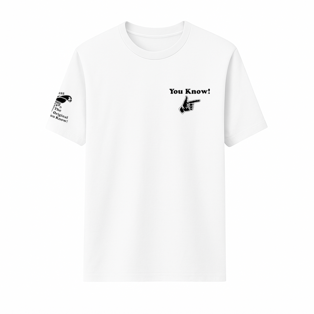 You Know! Original Logo Tee (White)